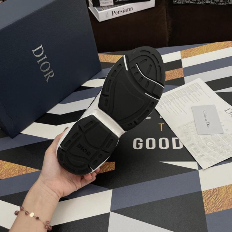 Dior B24 Oblique Cannage Motif White