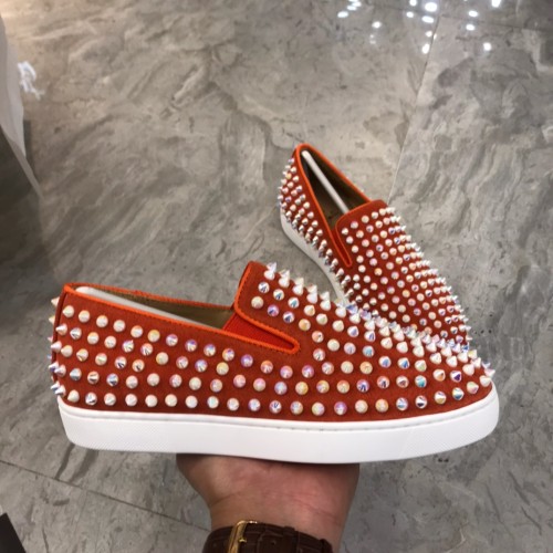 Christian Louboutin Louis Junior Spikes Orlato Flat Sneakers 60