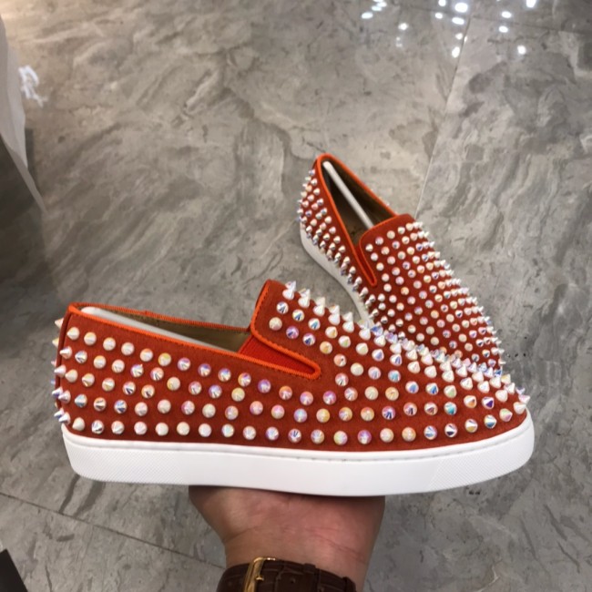 Christian Louboutin Louis Junior Spikes Orlato Flat Sneakers 60