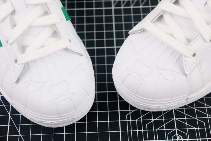 adidas Superstar White Green