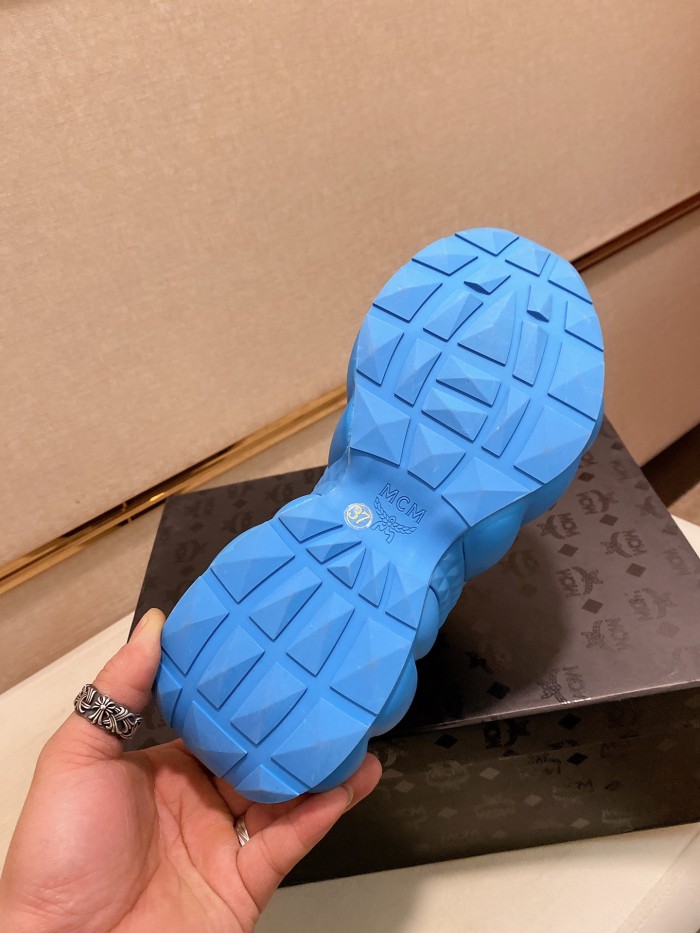 MCM Low Top Logo Lace-up Sneakers 5