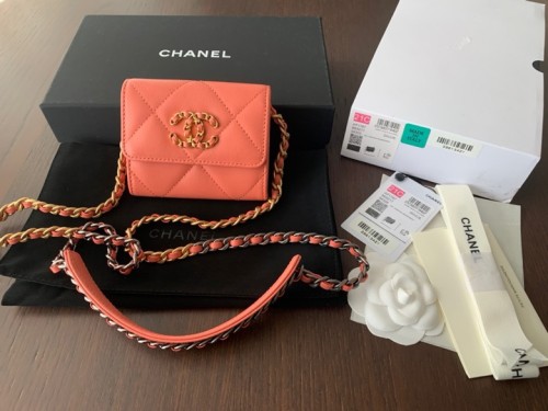 Handbag Chanel AP1787 size 8.5cmx12cmx2.5 cm