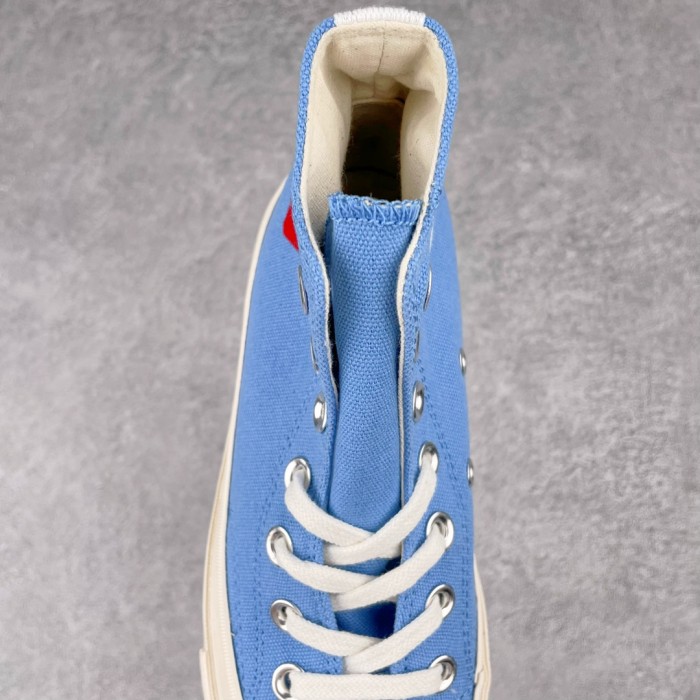 Converse Chuck Taylor All-Star 70s Hi Comme des Garcons Play Bright Blue