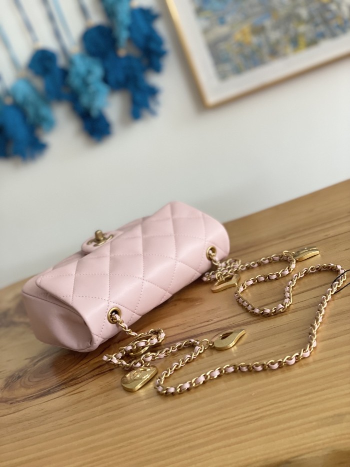 Handbag Chanel 3457 size 14*20*8 cm