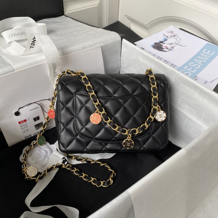 Handbag Chanel AS3737 size 14.5*19*6.5 cm