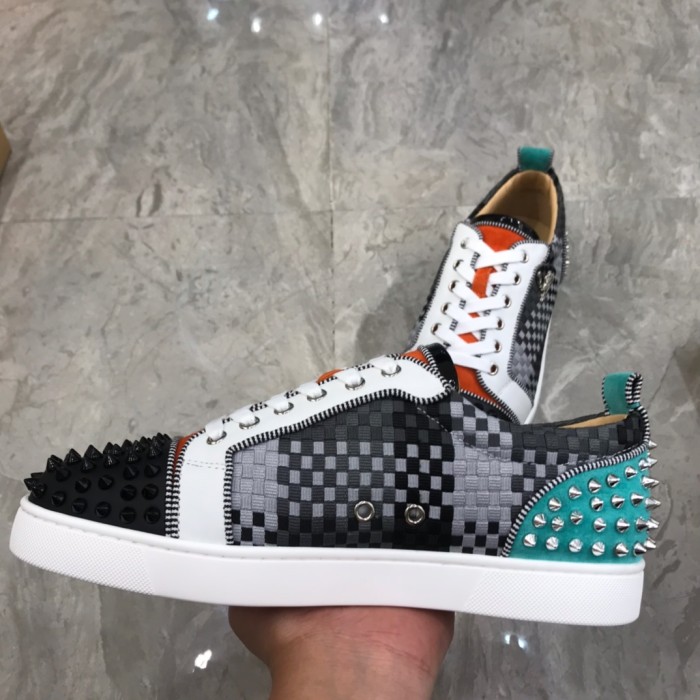 Christian Louboutin Louis Junior Spikes Orlato Flat Sneakers 56
