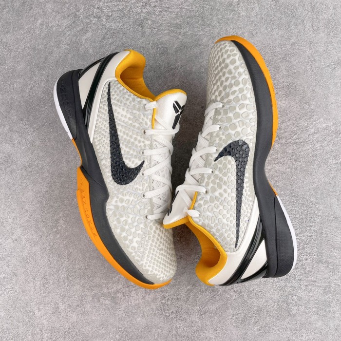 Kobe 6 Protro Playoff Pack White Del Sol