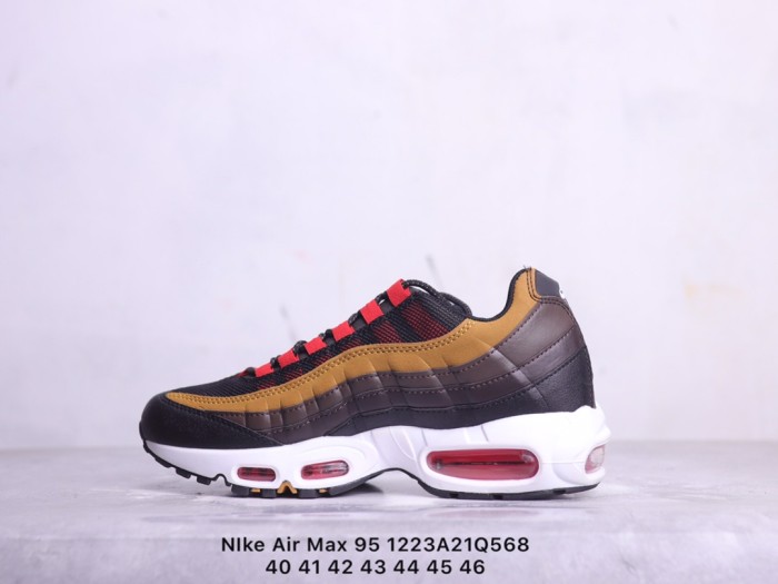 Nike Air Max 95 Yukon Brown University Red