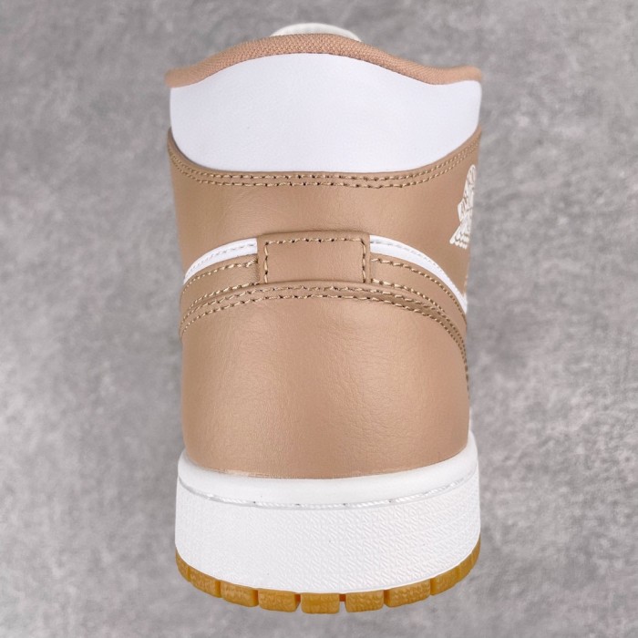 Jordan 1 Mid Tan Gum