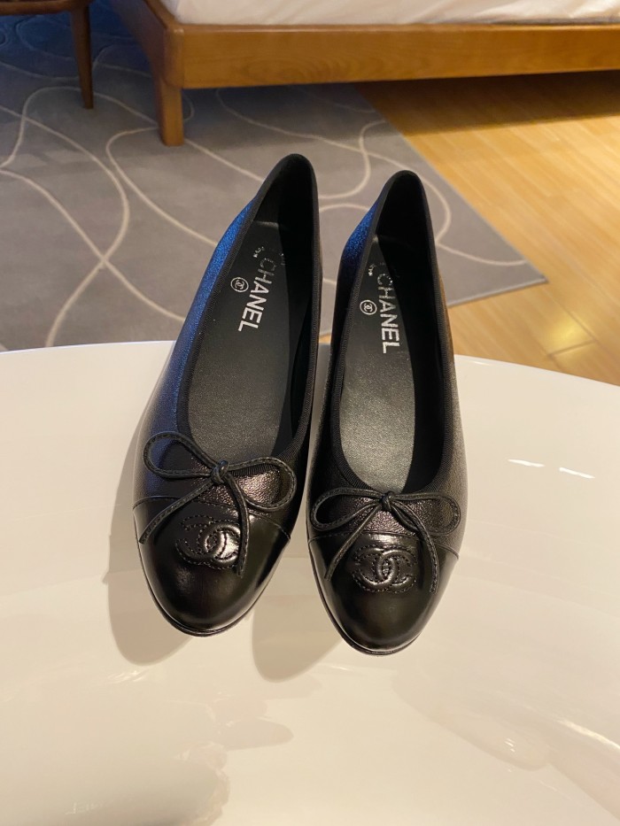 Chanel Ballerinas Fabric & Grosgrain 8