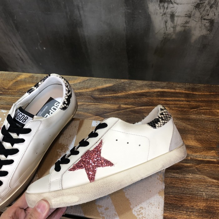 Golden Goose Superstar distressed-finish sneakers 1