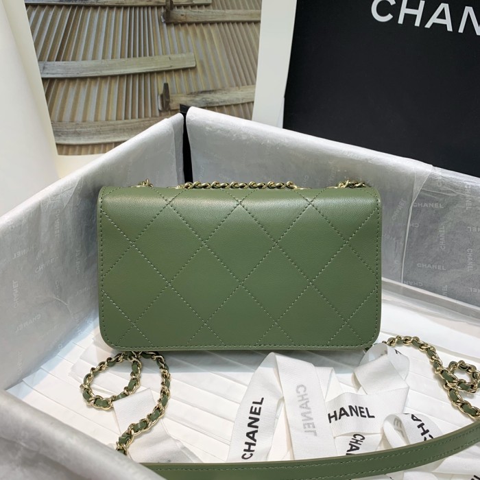 Handbag Chanel 2742 size 19 10.5 4.5 cm