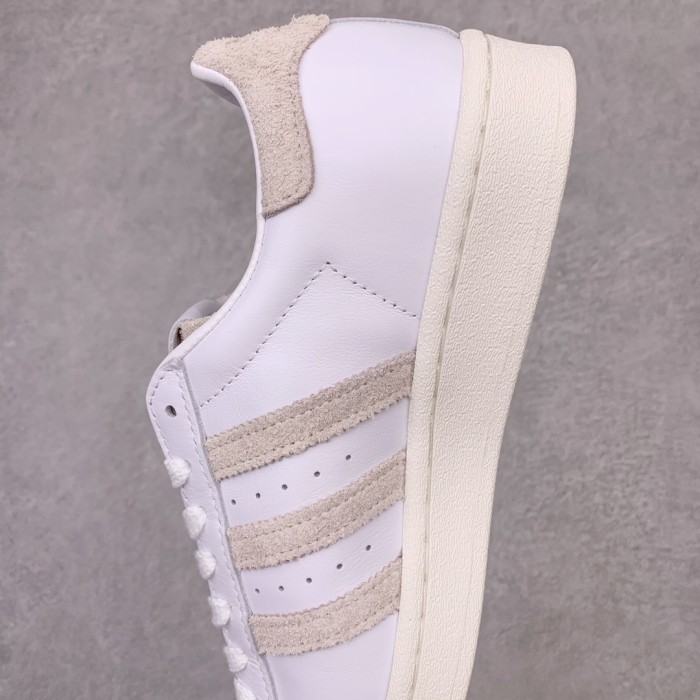 adidas Superstar White Beige