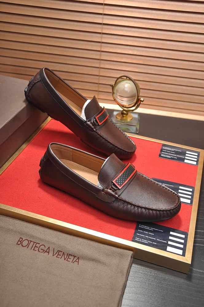 Bottega Veneta Intrecciato Leather Loafers 10