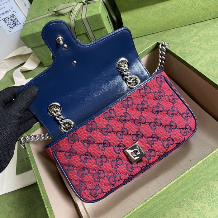 Handbag Gucci 446744 size 22*13*6 cm