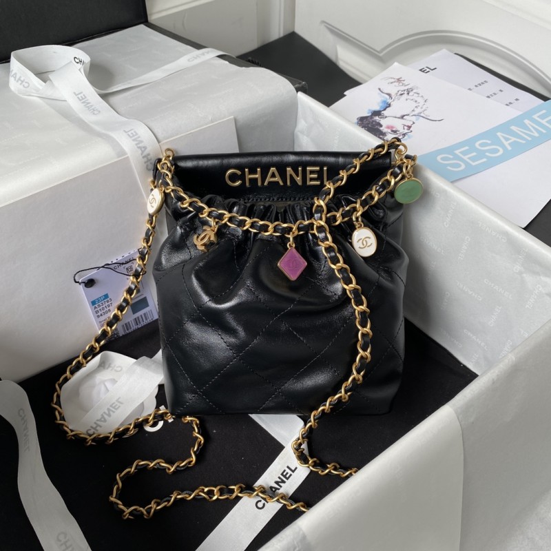 Handbag Chanel AS3793 size 17-16-7 cm