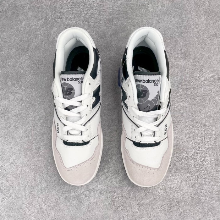 New Balance 550 Sea Salt Black