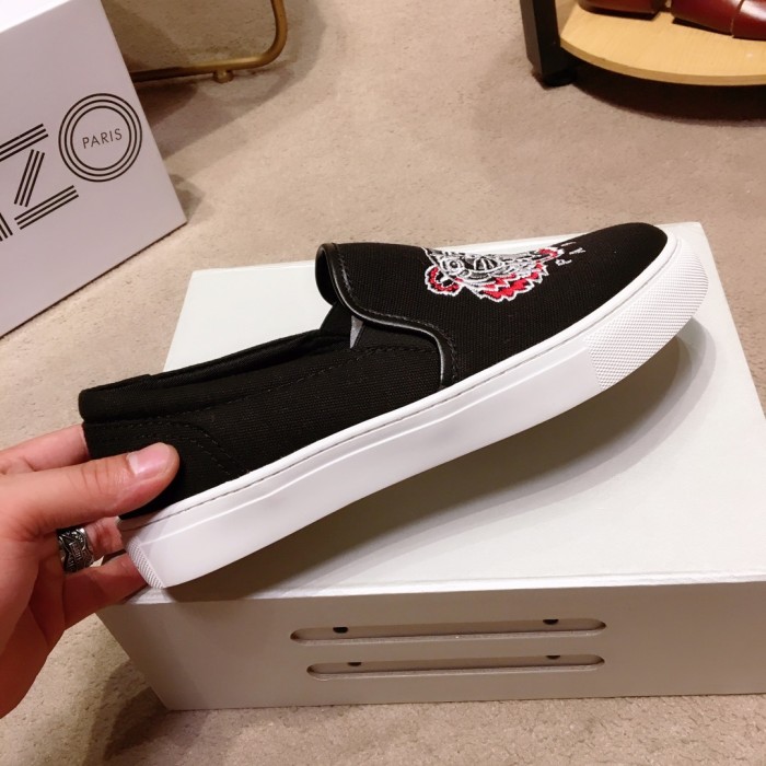 Kenzo K-SKATE Tiger canvas slip-on sneakers 21