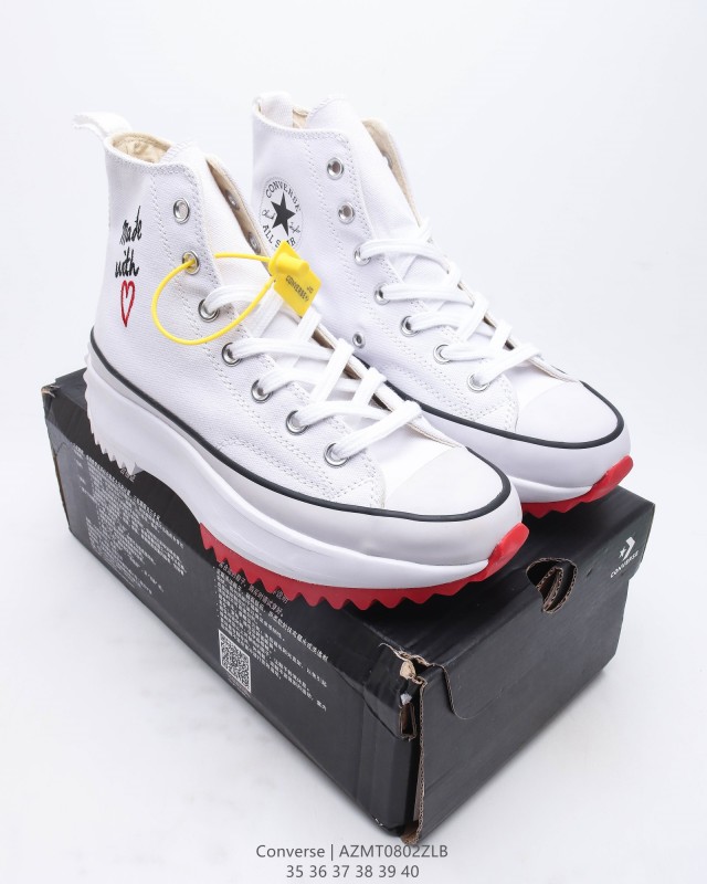 Converse Run Star Hike Hi Made with Love White (W)