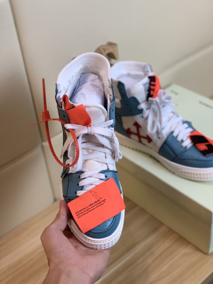 OFF-WHITE Off-Court 3.0 High White Blue Orange