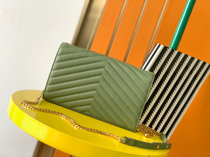 Handbags SAINT LAURENT 377828 size 22.5x14x4 cm