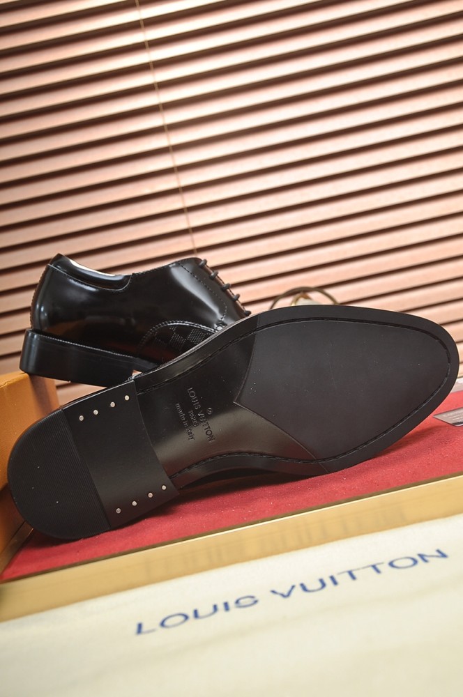 Louis Vuitton Leather Boots 44