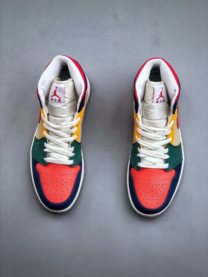 Jordan 1 Mid SE Multi Color (2022) (W)