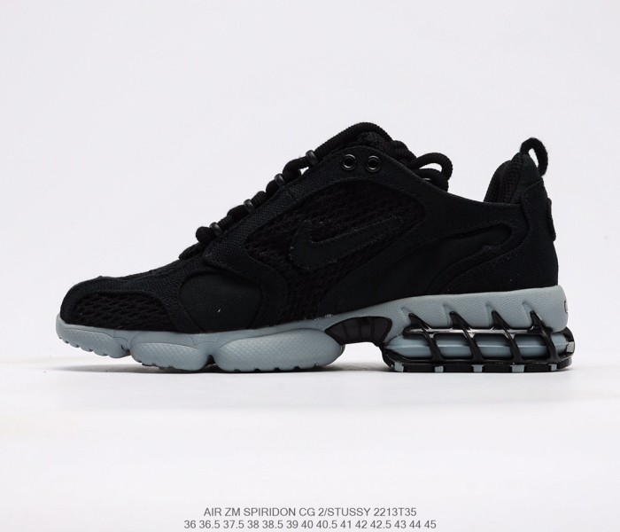 Nike Air Zoom Spiridon Cage 2 Stussy Black