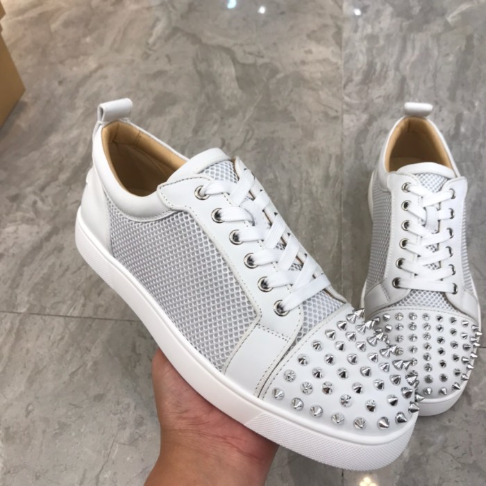Christian Louboutin Louis Junior Spikes Orlato Flat Sneakers 53
