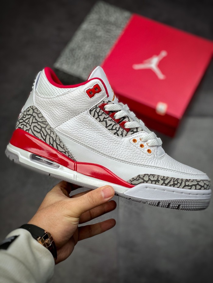 Jordan 3 Retro Cardinal Red