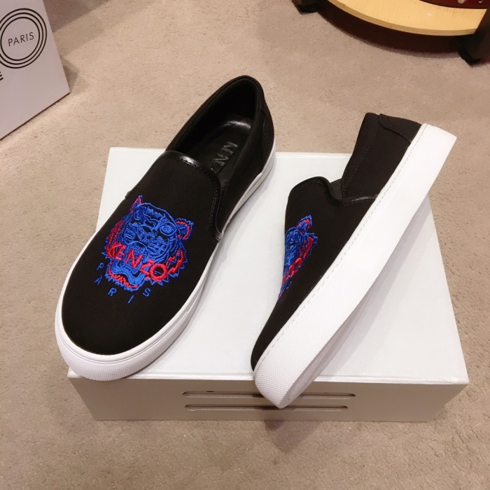 Kenzo K-SKATE Tiger canvas slip-on sneakers 15