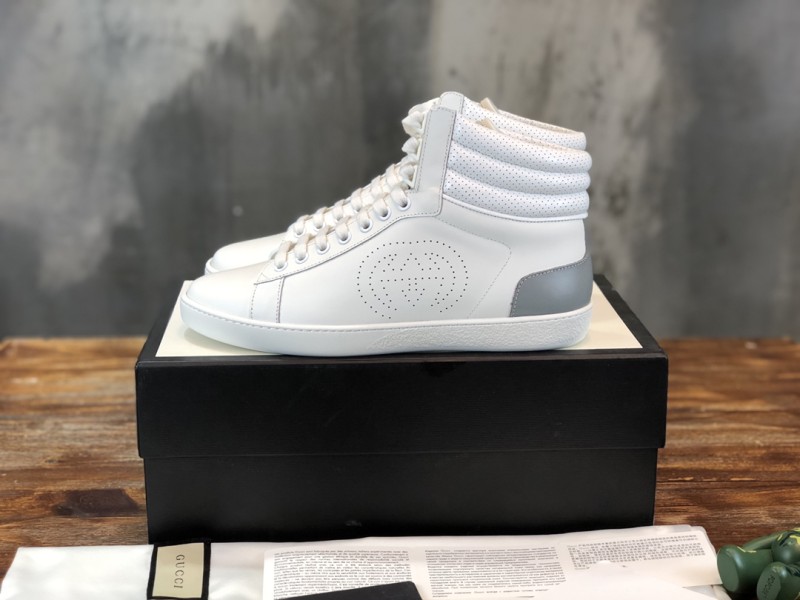 Gucci Ace High-Top GG White