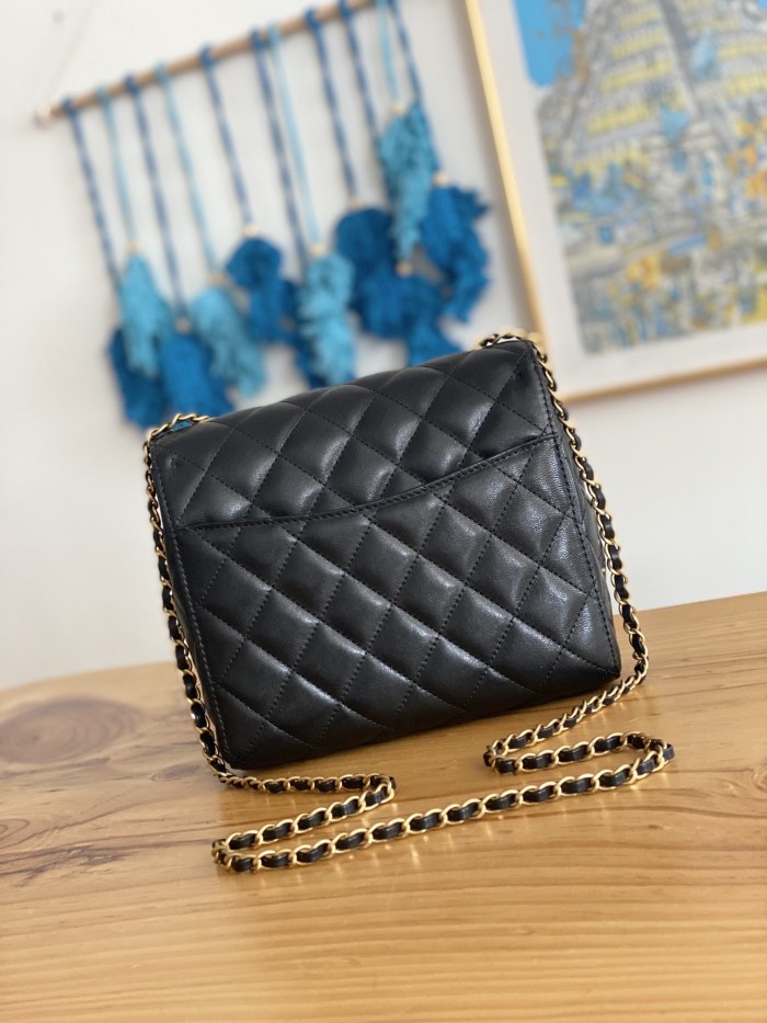 Handbag Chanel 3649 size 21 17 9 cm