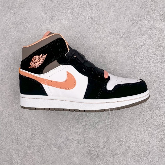 Jordan 1 Mid Peach Mocha