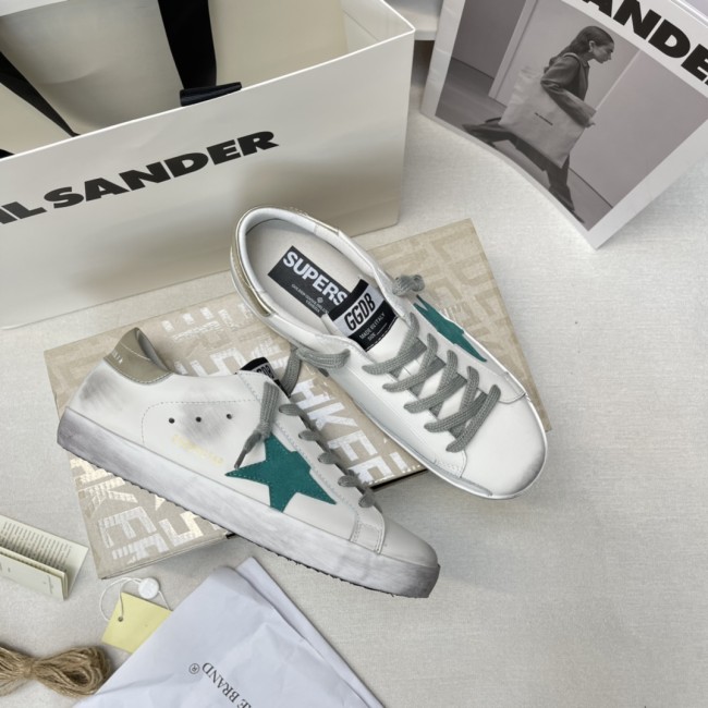 Golden Goose Superstar distressed-finish sneakers 23