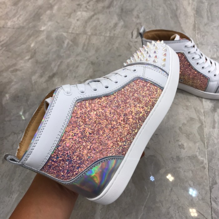 Christian Louboutin Louis Junior Spikes Orlato Flat Sneakers 40