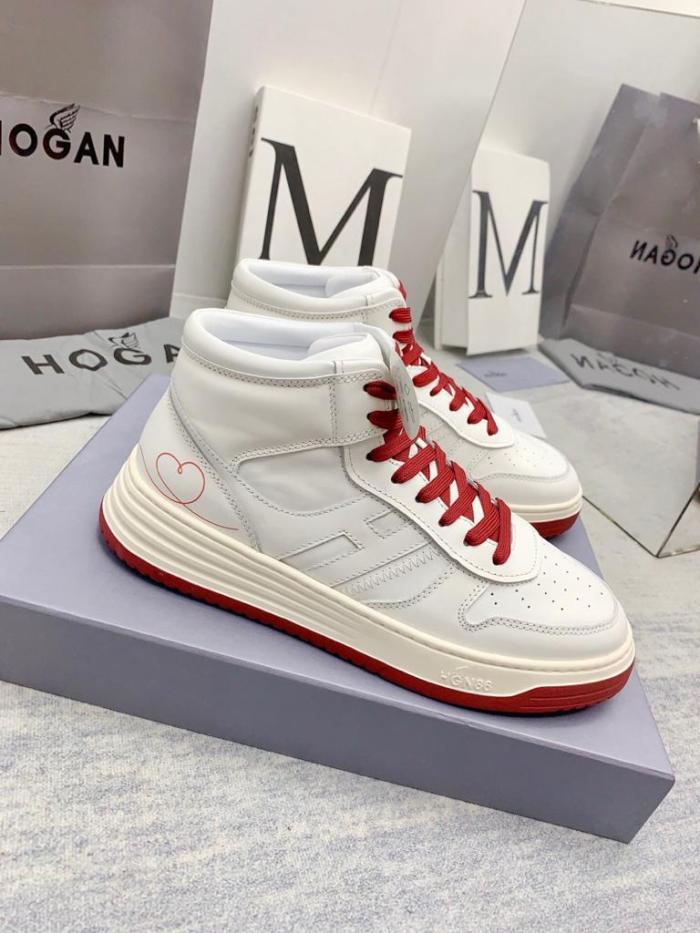 Hogan H630 High Top - Valentine's Day White