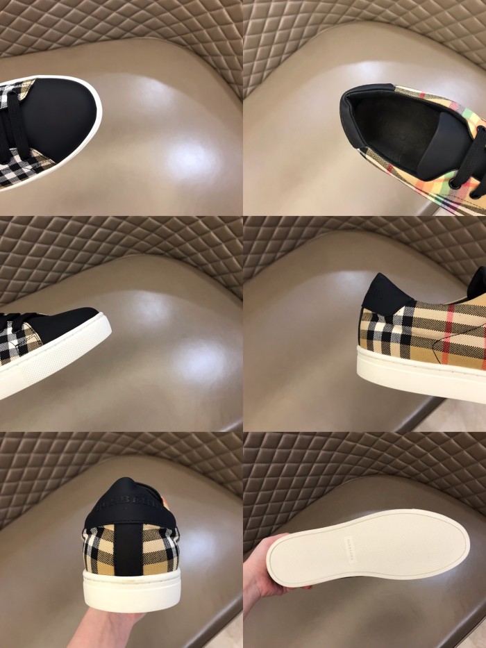 Burberry Perforated Check Sneaker 50