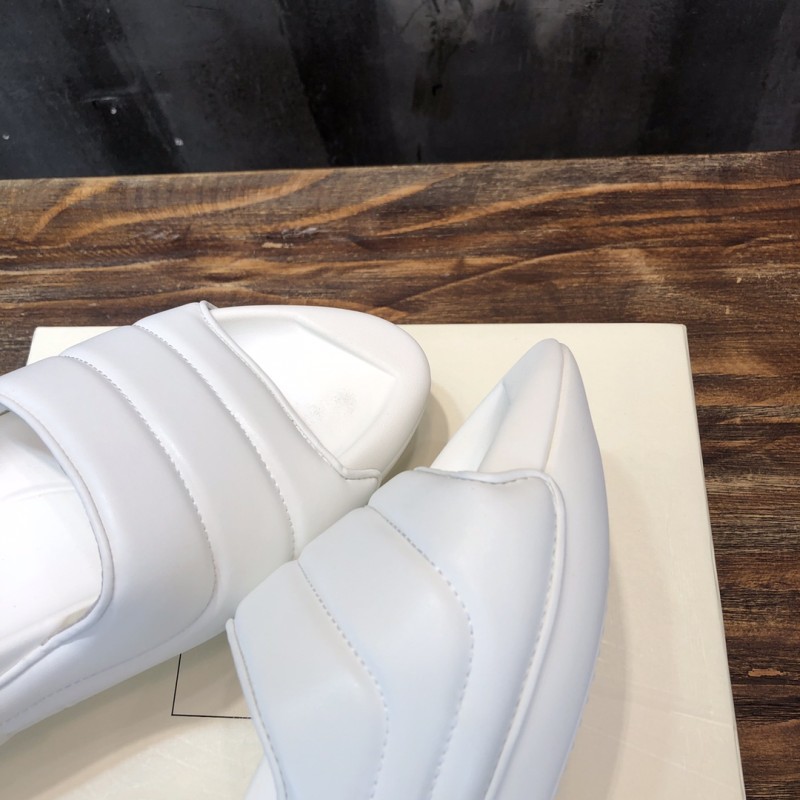 Balmain Quilted leather B-IT mules 16