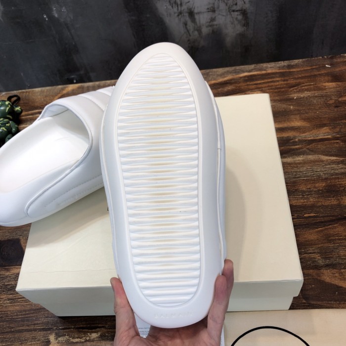 Balmain Quilted leather B-IT mules 16