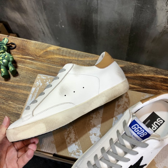 Golden Goose Superstar distressed-finish sneakers 14