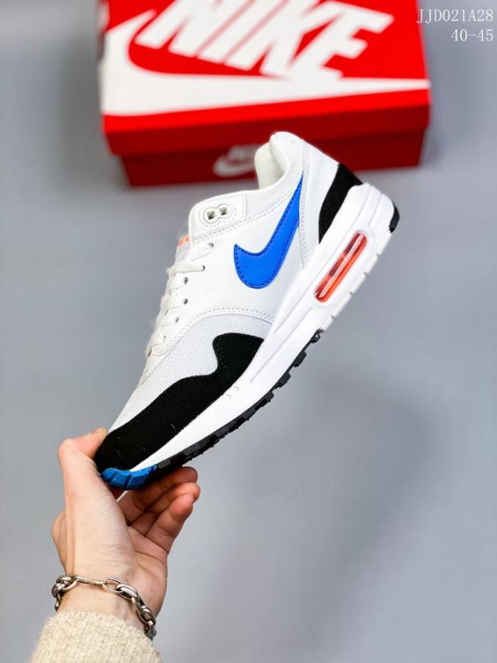 Nike Air Max 1 White Photo Blue Black