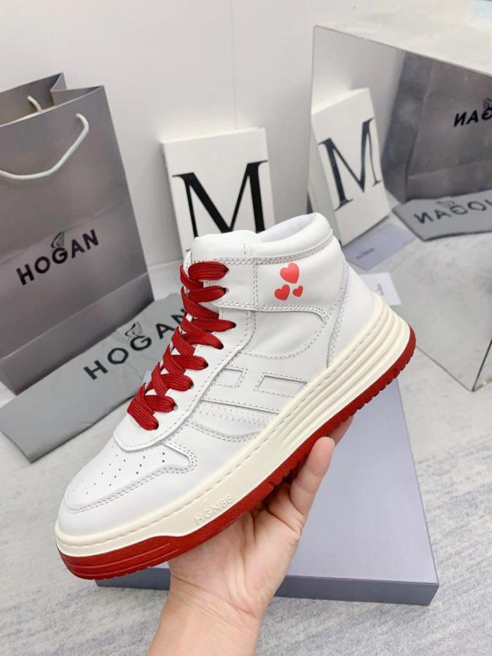 Hogan H630 High Top - Valentine's Day White