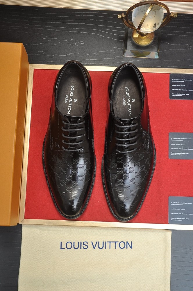 Louis Vuitton Leather Boots 44