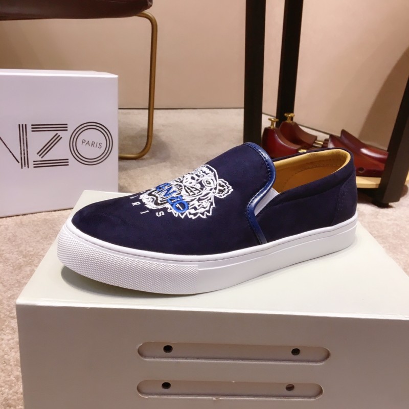 Kenzo K-SKATE Tiger canvas slip-on sneakers 12