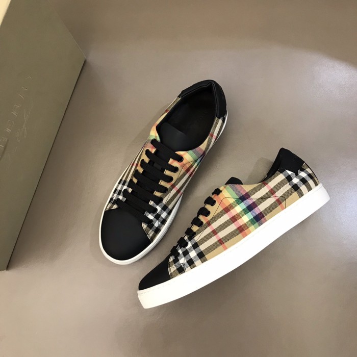 Burberry Perforated Check Sneaker 50