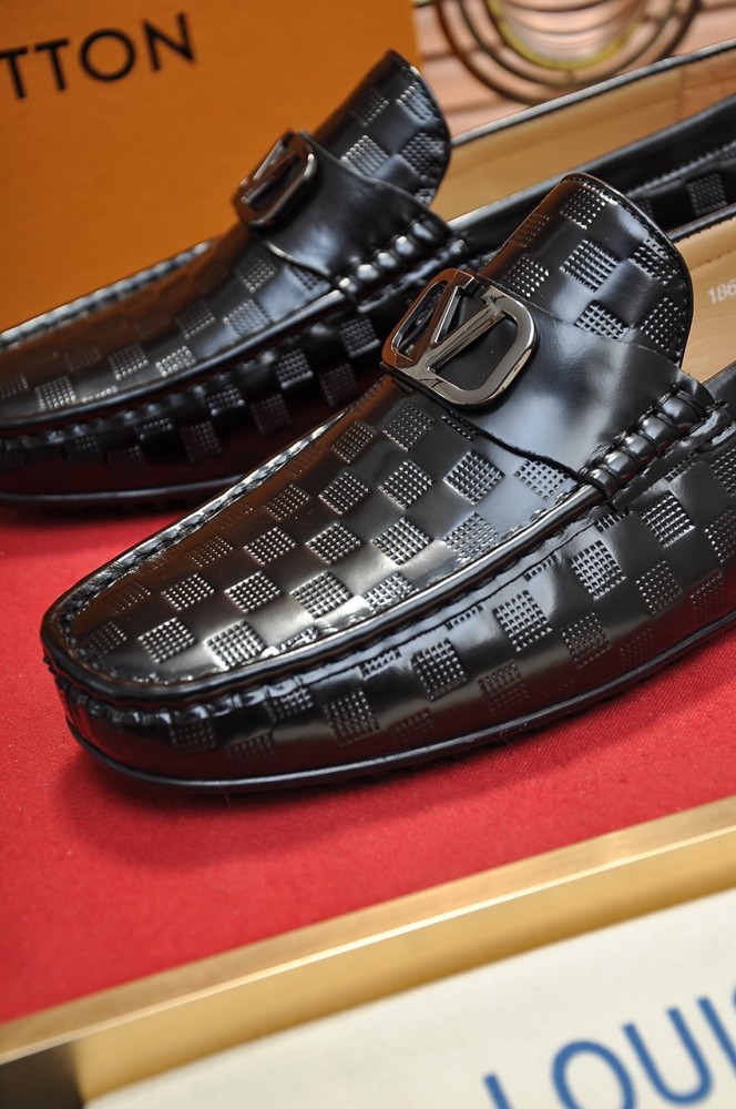 Louis Vuitton Leather Boots 50