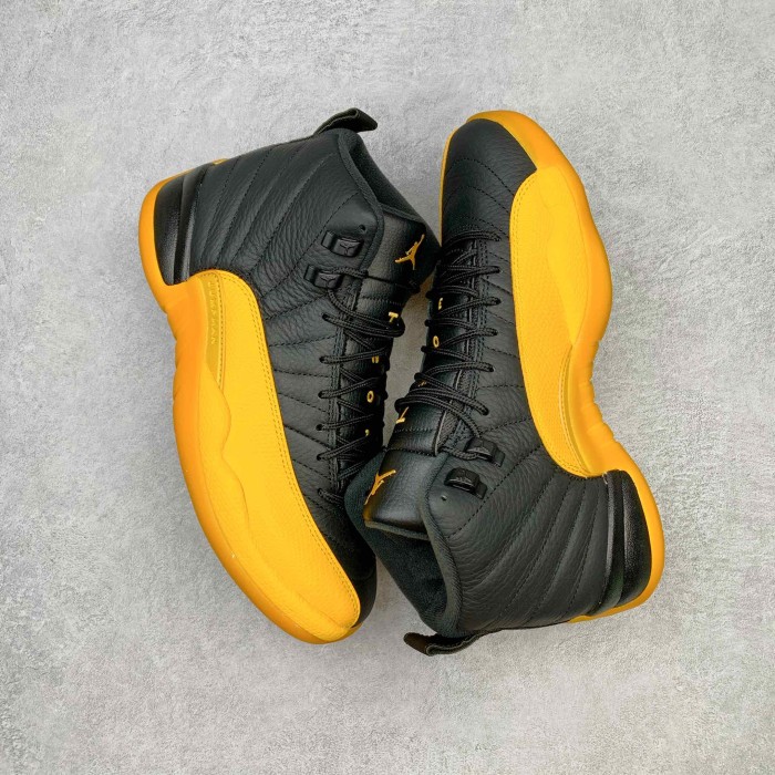 Jordan 12 Retro Black University Gold