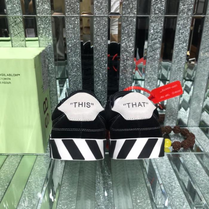 Off-White Low Vulc Black White (W)