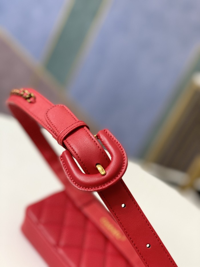 Handbag Chanel 99009 size 18*3.5*12 cm